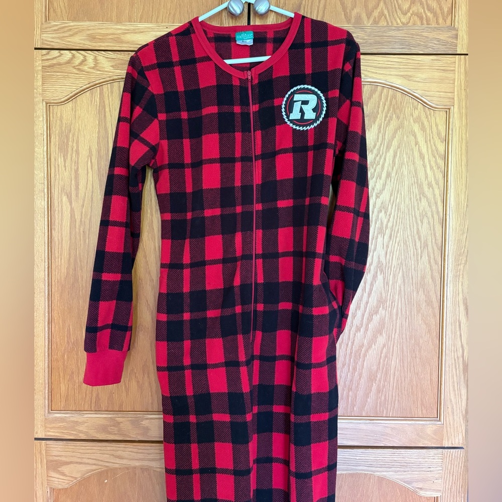 Women’s Ottawa RedBlacks onesie pyjamas
